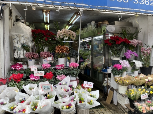 お彼岸販売スタッフ