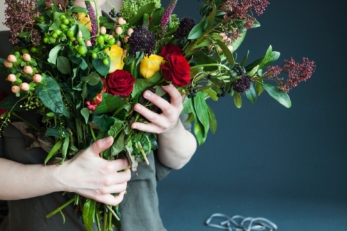 母の日企画商品梱包業務・制作作業準備等